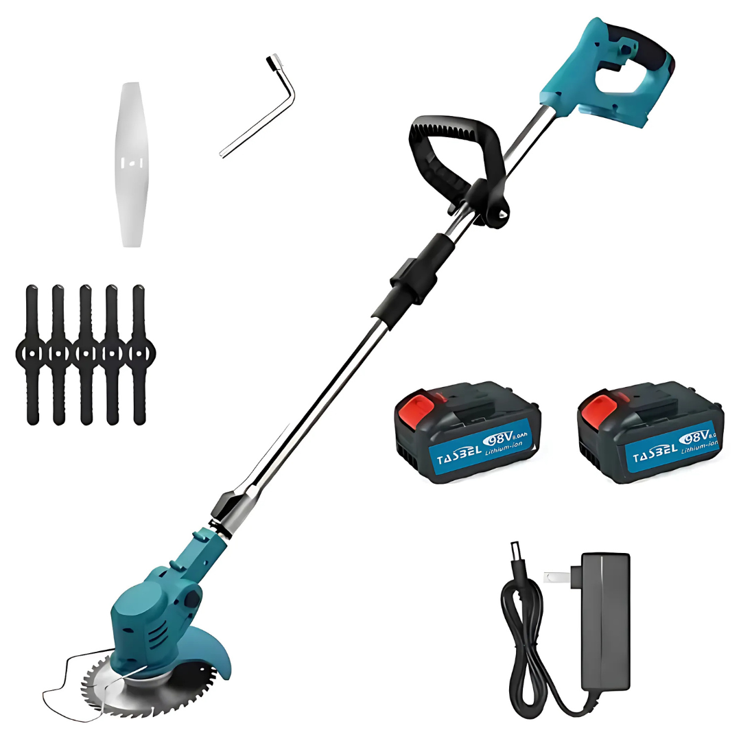 CORTACESPED INALAMBRICA + 2 BATERIAS